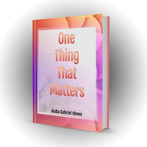 One Thing That Matters
